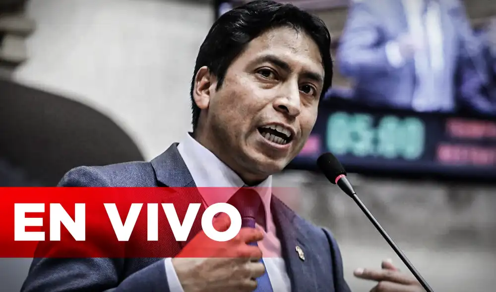 Freddy Díaz en el Congreso. Foto: composición de Jazmín Ceras