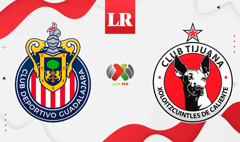 El cuadro del Chivas visitará a Tijuana en el Estadio Caliente. Foto: composición de Jazmín Ceras/La República