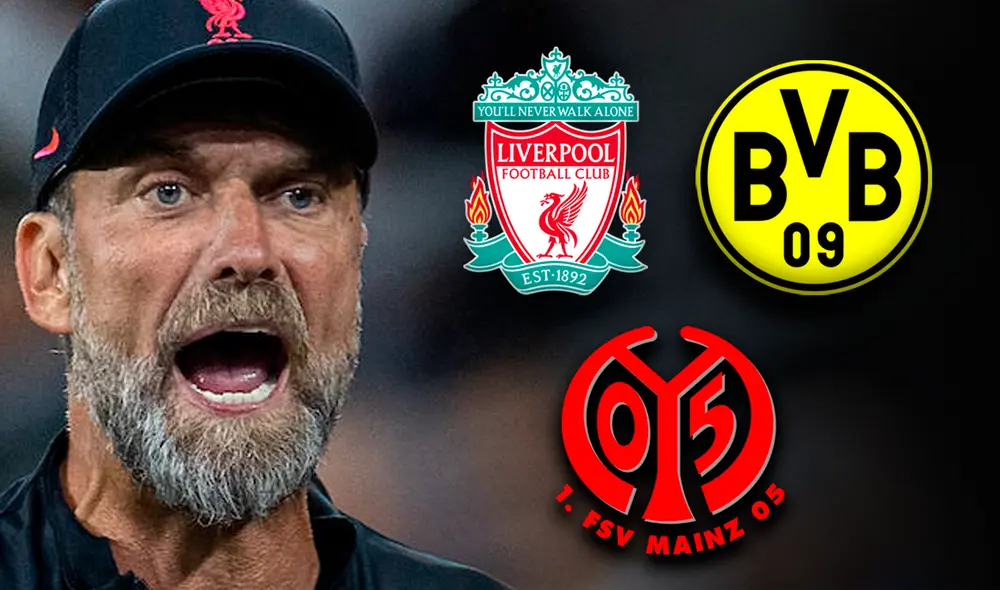 Jürgen Klopp ha dirigido a 3 equipos en toda su carrera como DT. Foto: composición de Fabrizio Oviedo/La República/AFP