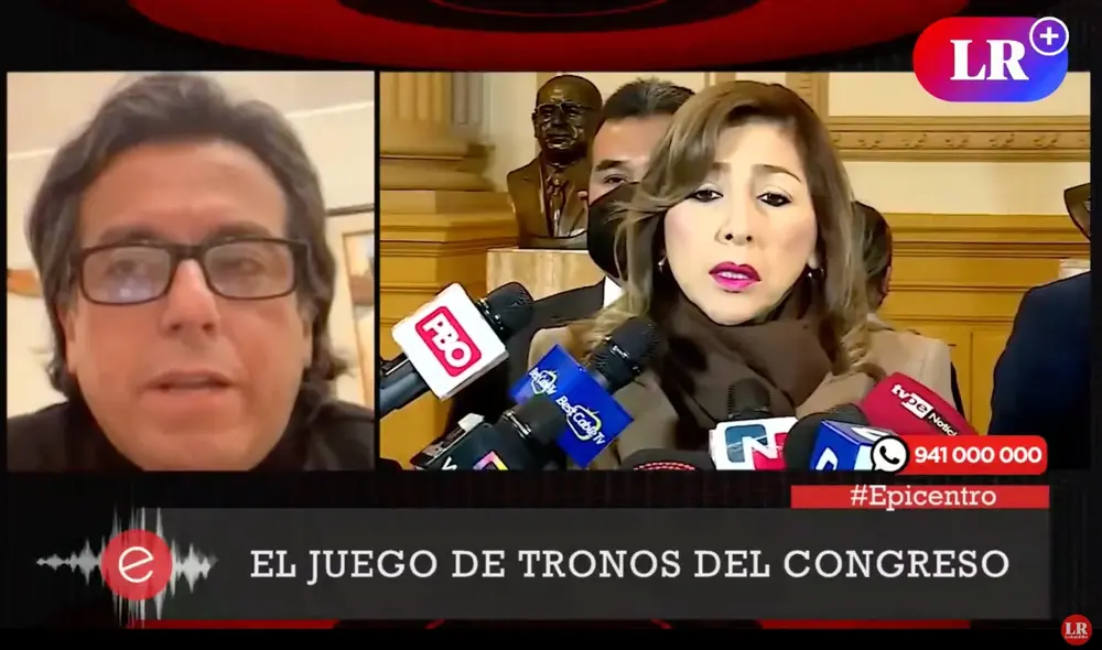 Málaga-Trillo considera como opciones “interesantes“ para comandar el pleno a Roberto Chiabra y Adriana Tudela. Foto: captura de Grado 5/Epicentro Málaga-Trillo considera como opciones “interesantes“ para comandar el pleno a Roberto Chiabra y Adriana Tudela. Foto: captura de Grado 5/Epicentro