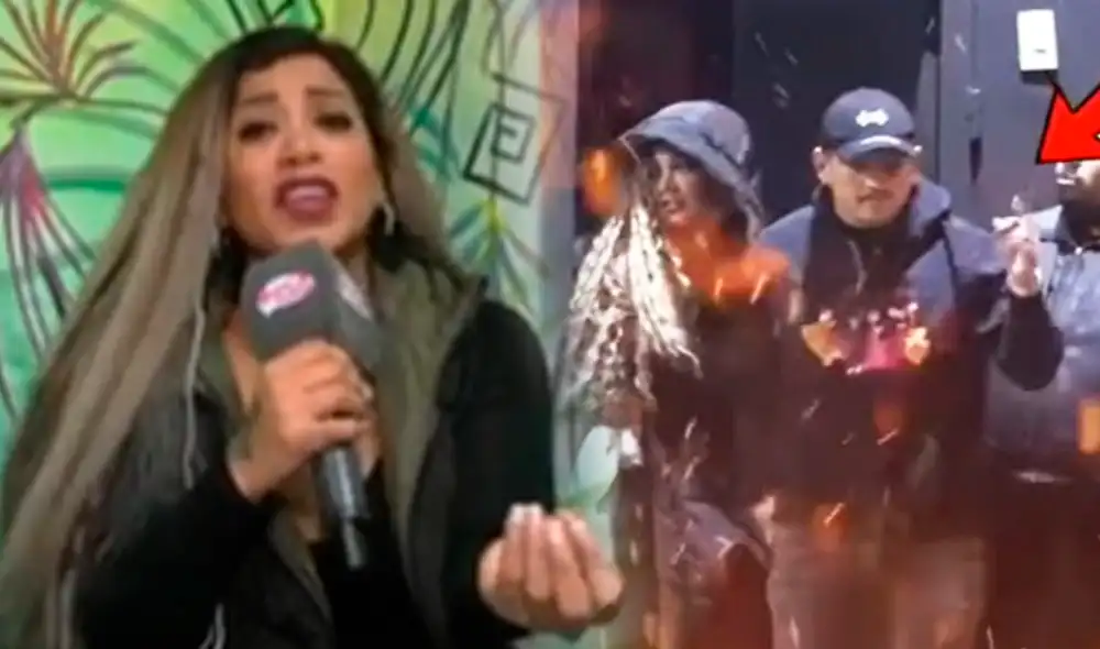 Paula Arias descartó haber retomado su relación con Eduardo Rabanal. Foto: composición LR/capturas de América TV/Willax TV