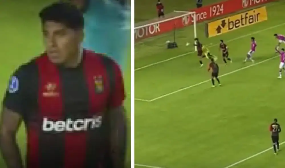 El delantero anotó hasta en dos oportunidades, pero estuvo en posición adelantada. Foto: captura/ESPN El delantero anotó hasta en dos oportunidades, pero estuvo en posición adelantada. Foto: captura/ESPN