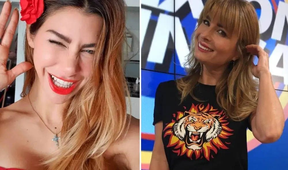 Xoana González comentó sobre la posibilidad de hacer contenido junto a Olenka Zimmermann. Foto: Xoana González/Facebook/Olenka Zimmermann/Instagram