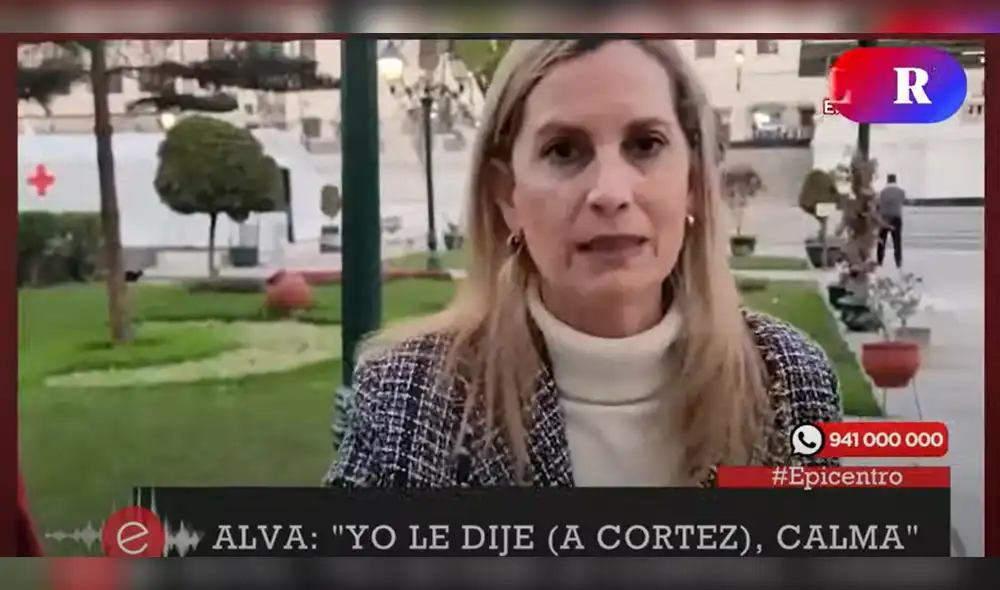 María del Carmen Alva se refirió a la agresión contra Isabel Cortez. Foto: captura Grado 5 María del Carmen Alva se refirió a la agresión contra Isabel Cortez. Foto: captura Grado 5
