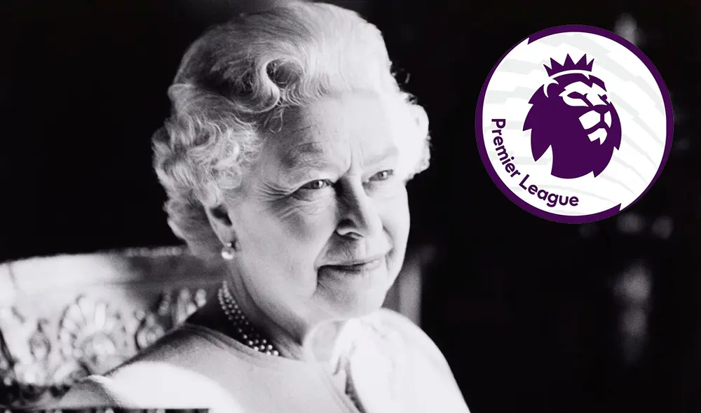 La Reina Isabel II falleció a los 96 años. Foto: Premier League/Twitter
