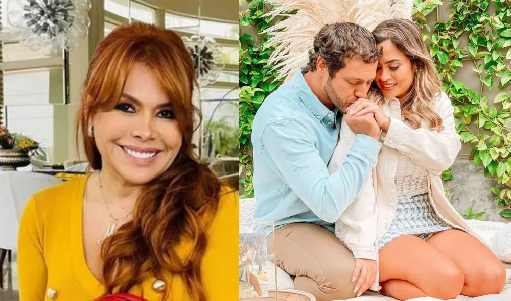 Magaly Medina revela que Julián Alexander no sería capaz de costear su boda con Ethel Pozo. Foto: Composición La República/Magaly Medina/Ethel Pozo/Instagram