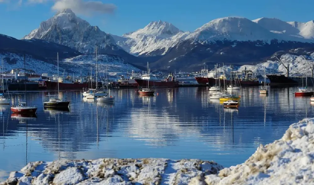 Ushuaia proviene de la lengua yámana y significa bahía mirando al poniente. Foto: La Nueva