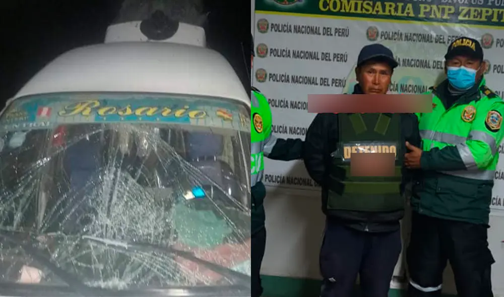 Accidente se registró en la ruta Pomata-Zepita. Foto: PNP/Denuncias Sur Accidente se registró en la ruta Pomata-Zepita. Foto: PNP/Denuncias Sur