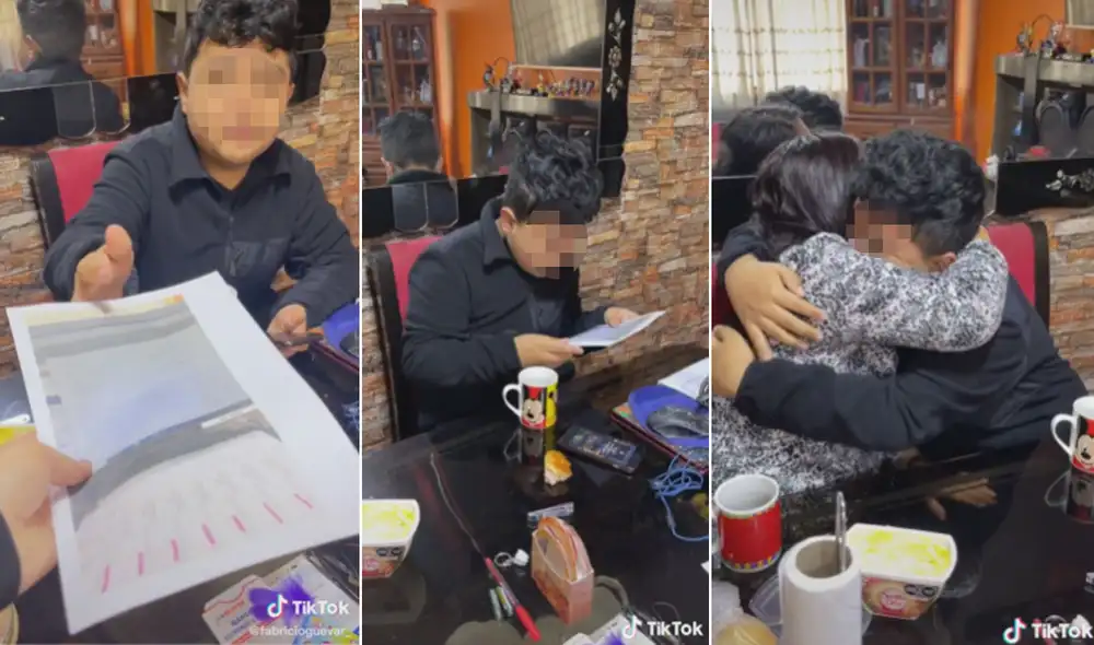 Miles de usuarios quedaron conmovidos al ver esta escena. Foto: composición LR/TikTok/@fabricioguevar_ Miles de usuarios quedaron conmovidos al ver esta escena. Foto: composición LR/TikTok/@fabricioguevar_