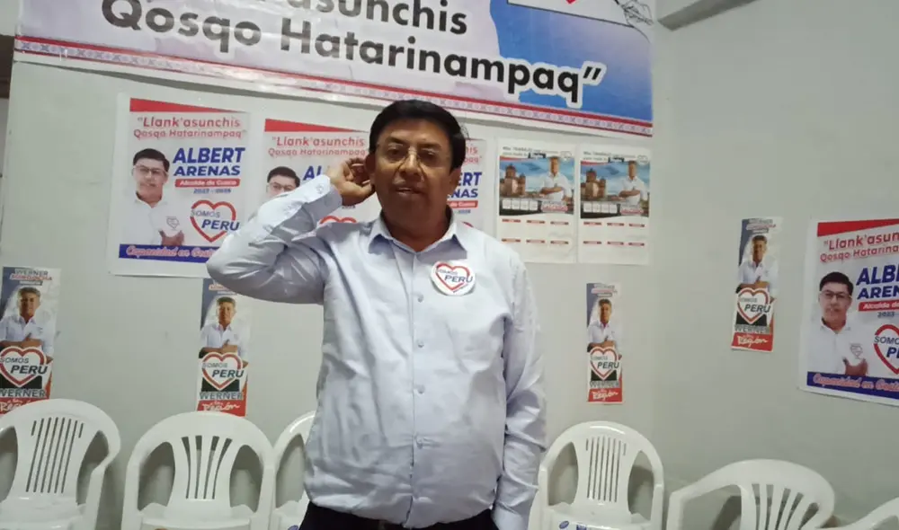 El postulante dijo que las escaleras estarían ubicadas en la urbanización Manzanares y en el sector noroccidental de la ciudad. Foto: URPI/Alexander Flores