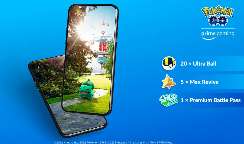 Prime Gaming lanzará otro pack de recompensas para Pokémon GO en los próximos días. Foto: Pokémon GO