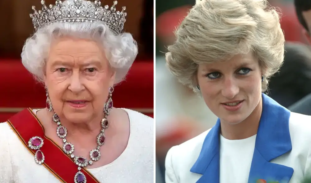 La reina Isabel II falleció 25 años después que la princesa Diana de Gales. Foto: composición La República/Shutterstock/Britannica