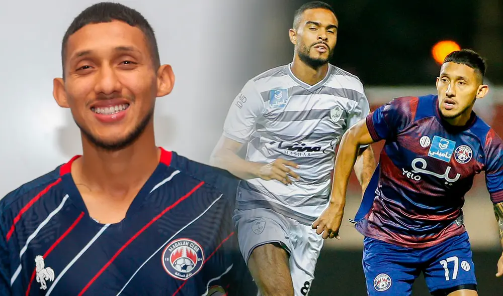 Christofer Gonzales fichó por Al Adalh de la liga de Arabia Saudita en julio de 2022. Foto: Composición LR / Al Adalh