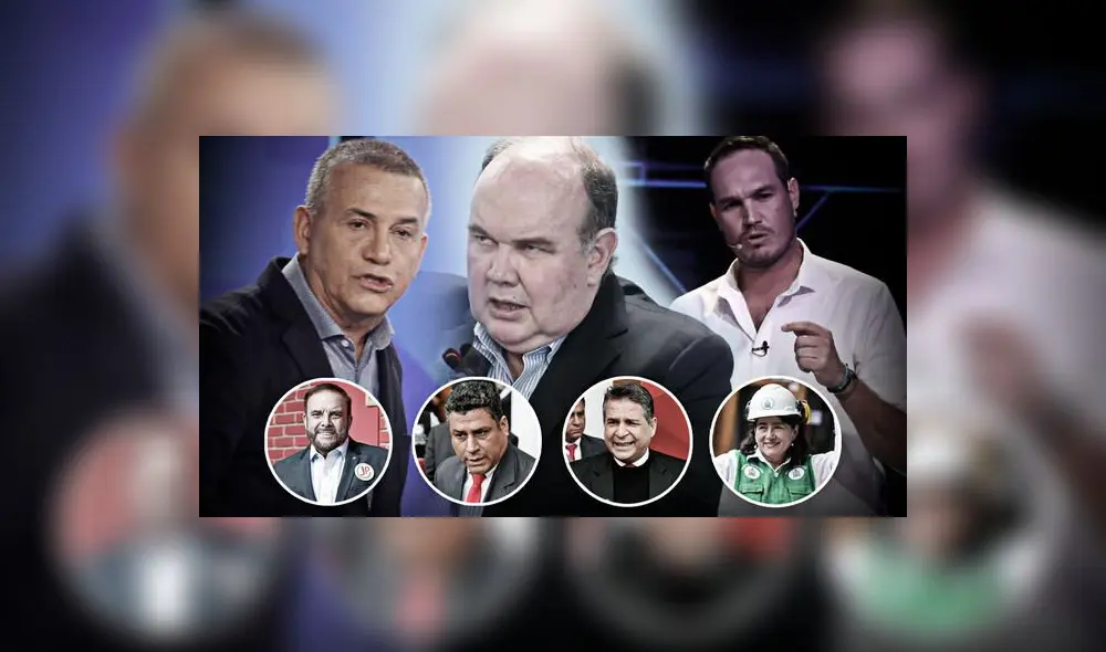 Candidatos exponen sus planes de Gobierno. Foto: El Popular Candidatos exponen sus planes de Gobierno. Foto: El Popular