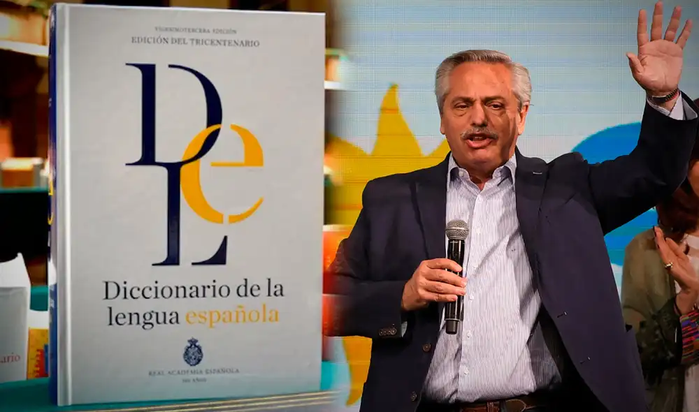 No es la primera vez que la RAE responde a polémica generada por un político argentino. Foto: composición/LR/RAE/AFP