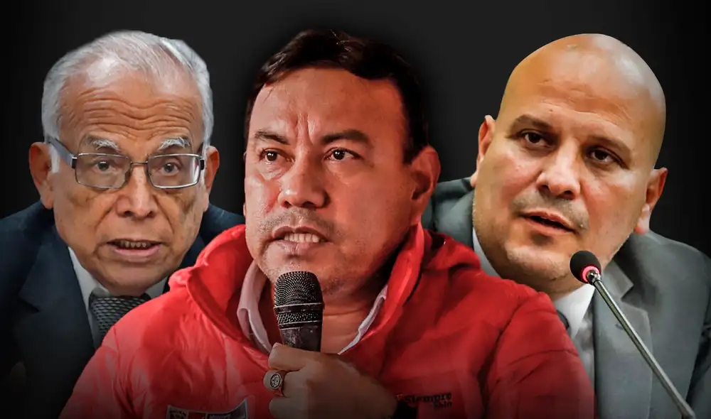 La denuncia se apoya en las declaraciones que brindaron estos integrantes del Ejecutivo durante la conferencia del Consejo de Ministros del domingo 4 de setiembre. Foto: Fabrizio Oviedo / La República La denuncia se apoya en las declaraciones que brindaron estos integrantes del Ejecutivo durante la conferencia del Consejo de Ministros del domingo 4 de setiembre. Foto: Fabrizio Oviedo / La República