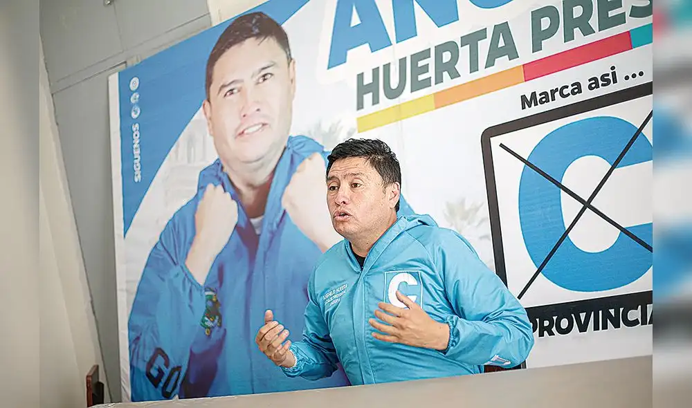 Perfil. Anghelo Huerta es abogado, también docente universitario, ha escrito ocho libros de Derecho, se considera una autoridad exigente. Antes de ocupar la alcaldía trabajó en Autodema. Foto: Rodrigo Talavera/ La República Perfil. Anghelo Huerta es abogado, también docente universitario, ha escrito ocho libros de Derecho, se considera una autoridad exigente. Antes de ocupar la alcaldía trabajó en Autodema. Foto: Rodrigo Talavera/ La República