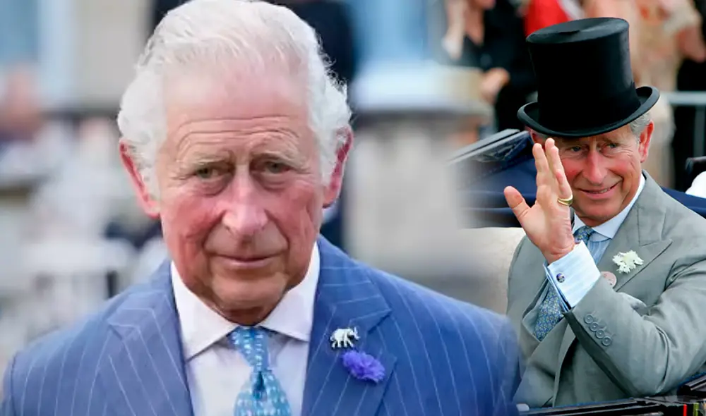 Carlos III ya se encuentra en Londres tras pasar la noche en el castillo de Balmoral, donde murió su madre, Isabel II. Foto: composición LR/ABC/EFE