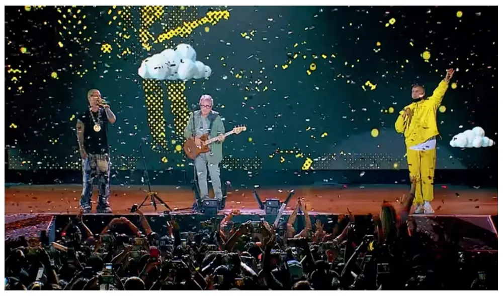 'Marciano' participó en un tema de "Oasis", disco colaborativo de J Balvin y Bad Bunny. Foto: captura de YouTube 'Marciano' participó en un tema de "Oasis", disco colaborativo de J Balvin y Bad Bunny. Foto: captura de YouTube