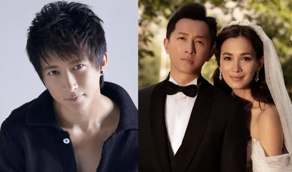 Los famosos chinos Hangeng (exintegrante de SUPER JUNIOR) y Celina Jade se casaron el 31 de diciembre de 2019. Foto: composición LR/Weibo
