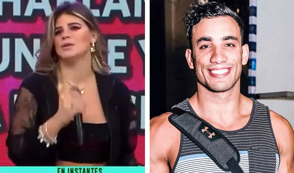 Macarena Vélez y Said Palao fueron captados juntos por "Amor y fuego". Foto: composición LR/captura de América TV/instagram/Said Palao