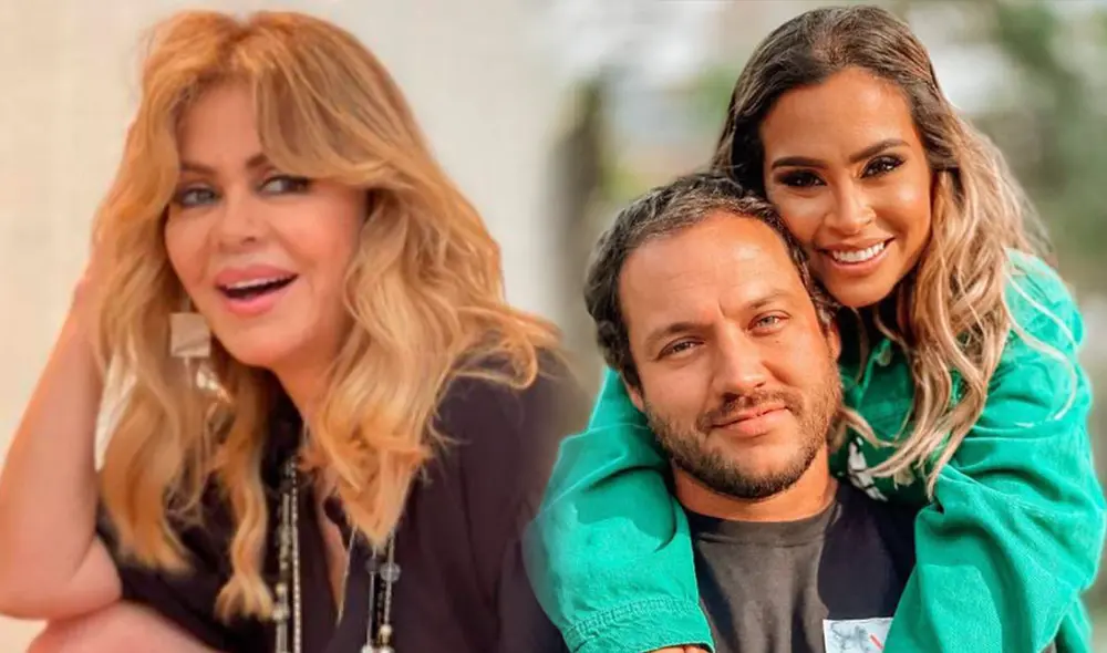 Gisela Valcárcel habría pagado 6.000 dólares por la colocación del toldo en el lugar donde se llevará a cabo el matrimonio de Ethel Pozo y Julián Alexander. Foto: composición/Gisela Valcárcel/Ethel Pozo/Instagram