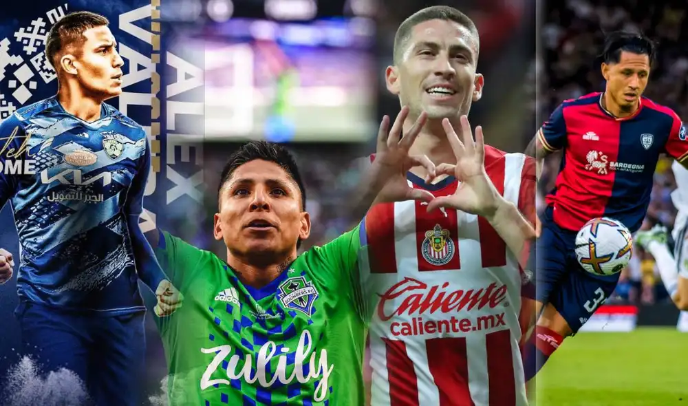 El regreso de Ruidíaz. La 'Pulga' y Yordy Reyna son las novedades en el ataque de Perú. Foto: composición/Al-Fateh/Cagliari/Chivas/Seattle Sounders El regreso de Ruidíaz. La 'Pulga' y Yordy Reyna son las novedades en el ataque de Perú. Foto: composición/Al-Fateh/Cagliari/Chivas/Seattle Sounders