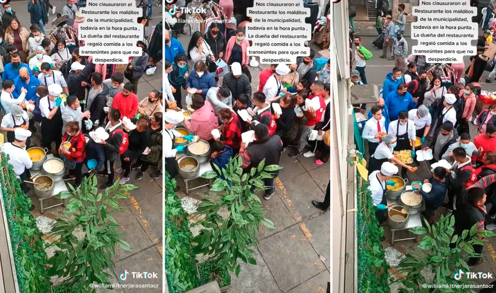 Las imágenes fueron aplaudidas y los cibernautas desearon muchos éxitos a los dueños del restaurante. Foto: composición LR/captura de TikTok/@Williamkitnerjarasantacr