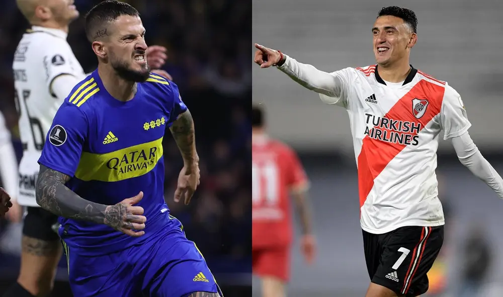 Boca Juniors y River Plate han jugado más de 200 partidos oficiales entre sí. Foto: composición LR/EFE/AFP