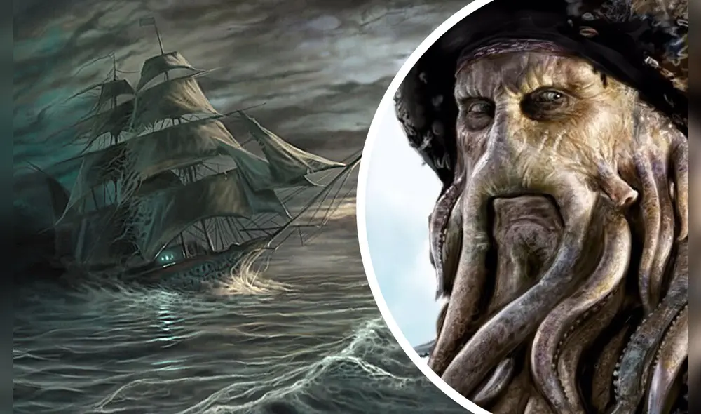 La leyenda del 'Holandés Errante' inspiró la segunda y tercera entrega de la saga "Piratas del Caribe". Foto: composición LR/ Wiki Fandom