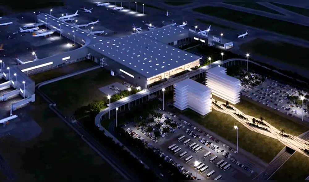 Esta sería la nueva Ciudad Aeropuerto. Foto: LAP