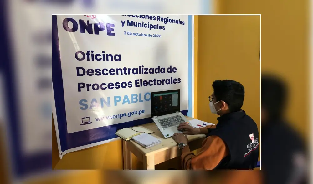 El personal de la ODP San Pablo continúa con el proceso de capacitación a los postuiantes. Foto: ODPE San Pablo El personal de la ODP San Pablo continúa con el proceso de capacitación a los postuiantes. Foto: ODPE San Pablo