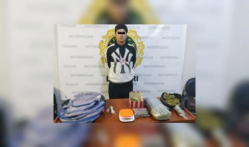 Droga estaba escondida en inmueble del sector Brisas de Huanchaco. Foto: PNP