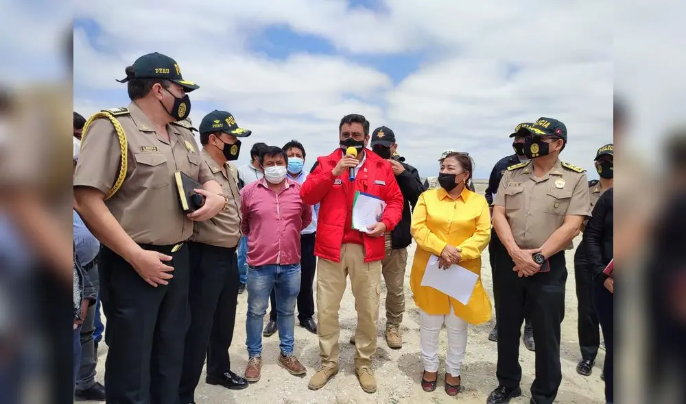 Las autoridades del Ejecutivo y el Legislativo trabajan para conseguir presupuesto para la escuela PNP. Foto: Mininter