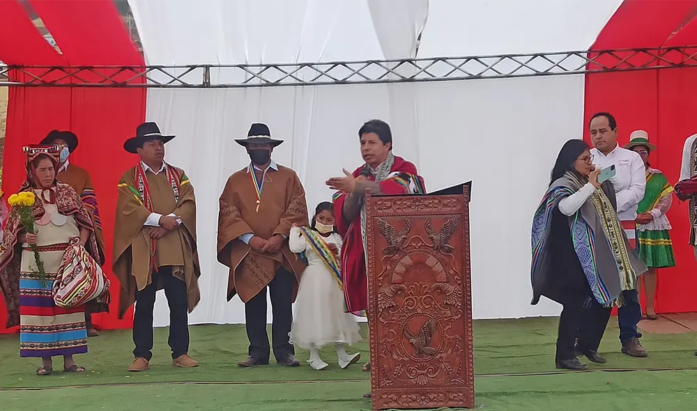 El mandatario hizo una serie de promesas en Ancahuasi. Foto: La República