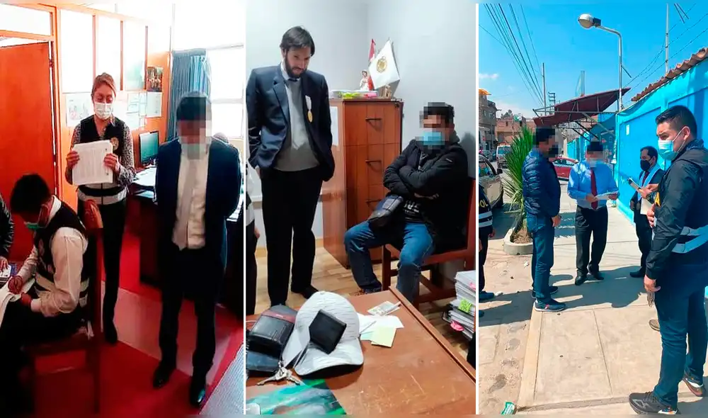 Operativo de arresto contra funcionarios se ejecutó este viernes 9 de septiembre. Foto: composición LR/Ministerio Público Operativo de arresto contra funcionarios se ejecutó este viernes 9 de septiembre. Foto: composición LR/Ministerio Público