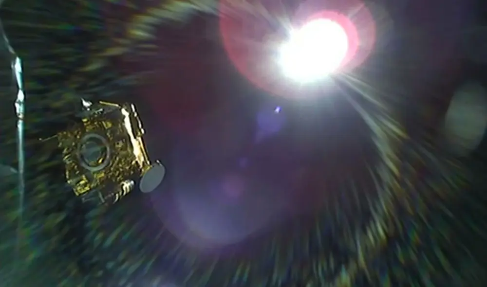 La nave DART despegó el 24 de noviembre de 2021 con rumbo al asteroide Dimorphos. Fotocaptura: NASA La nave DART despegó el 24 de noviembre de 2021 con rumbo al asteroide Dimorphos. Fotocaptura: NASA