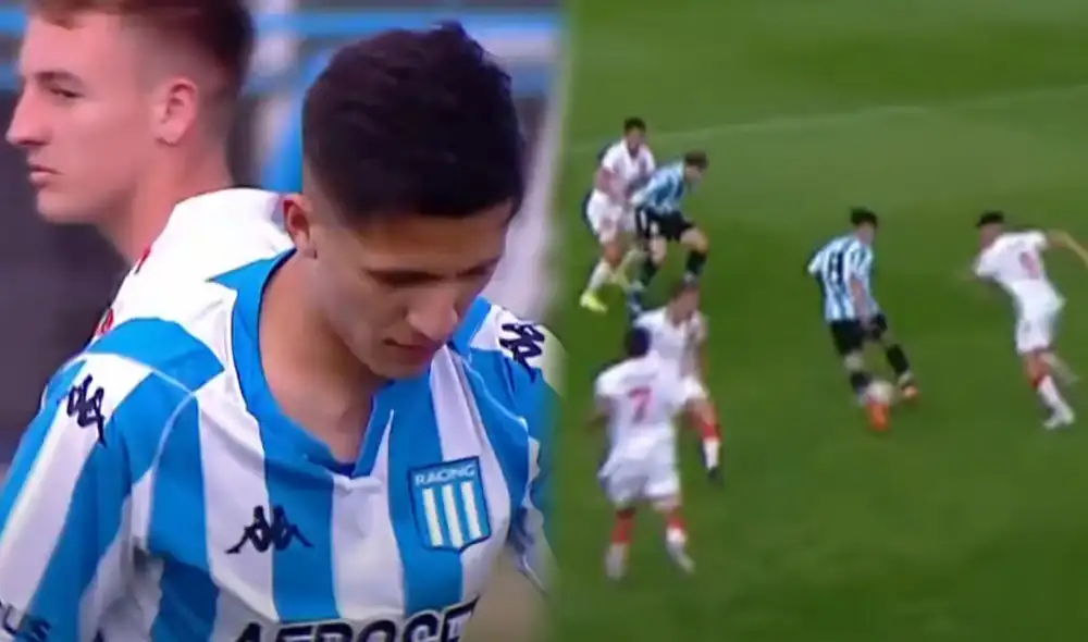 Catriel Cabellos fue citado por Juan Reynoso para la selección peruana. Foto: composición LR/Racing Club