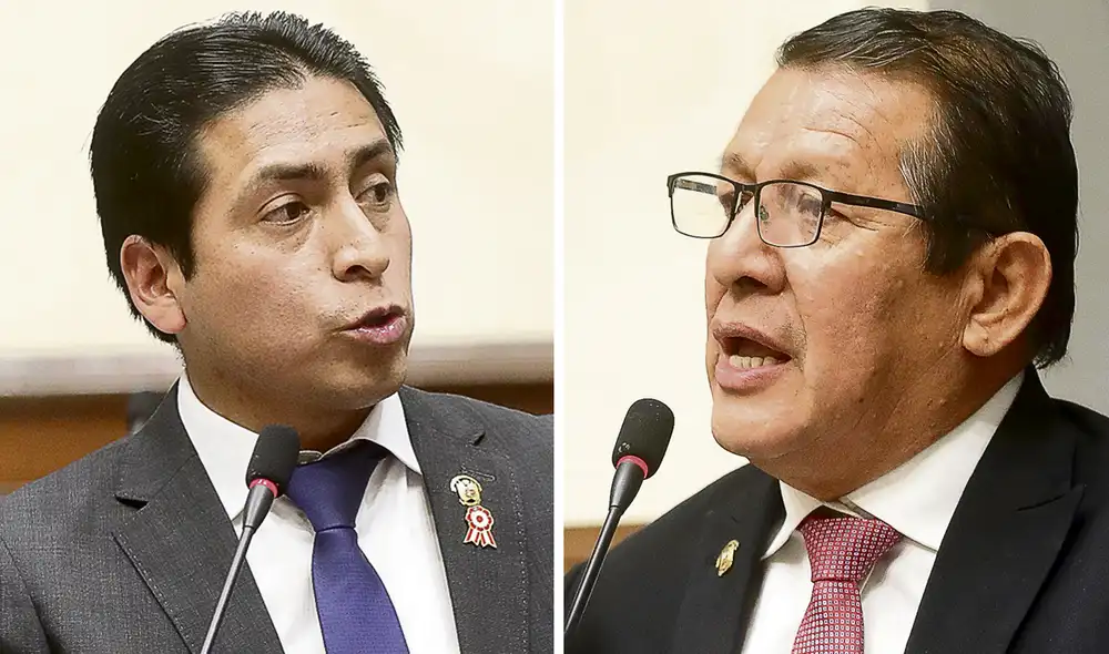 Documentado. El congresista Freddy Díaz dijo a la Fiscalía que congresistas de la bancada de APP, como Eduardo Salhuana, bebieron vino en el jirón Azángaro. Foto: composición LR Documentado. El congresista Freddy Díaz dijo a la Fiscalía que congresistas de la bancada de APP, como Eduardo Salhuana, bebieron vino en el jirón Azángaro. Foto: composición LR