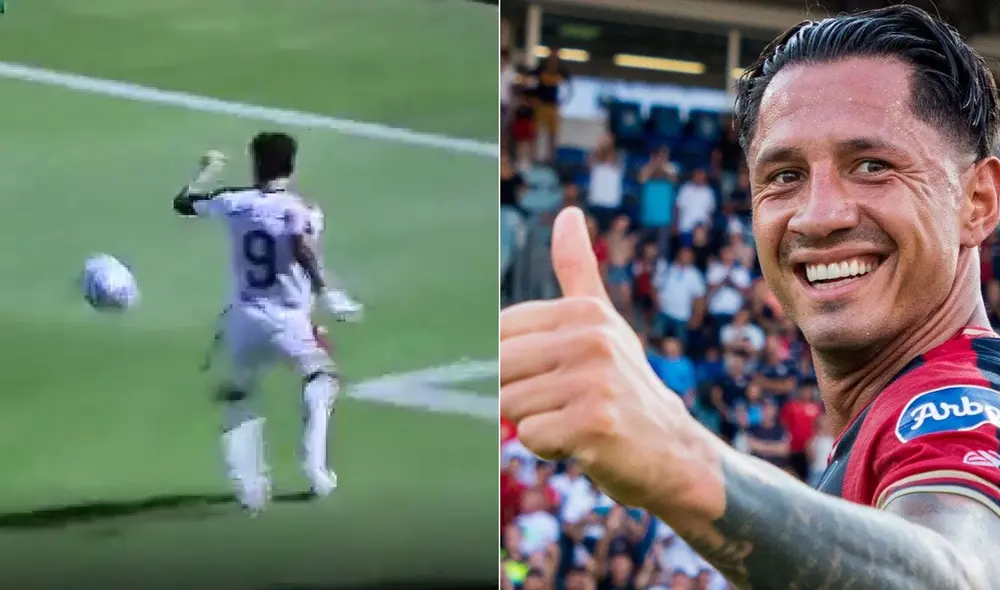 Gol de Lapadula. Foto: Composición/Sky Sports/Cagliari Gol de Lapadula. Foto: Composición/Sky Sports/Cagliari