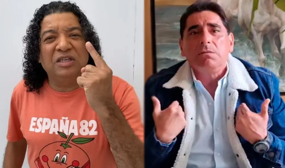 Carlos Vílchez trabaja desde hace varios años con el comediante Jorge Benavides. Foto: composición LR/Facebook/Instagram