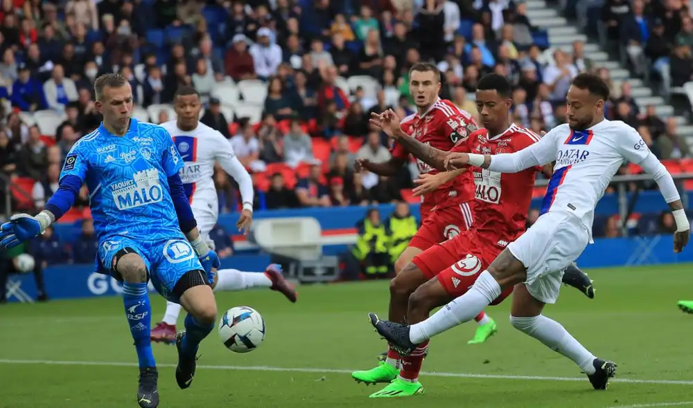 PSG, de la mano de Neymar, es el líder de la Ligue 1. Foto: EFE