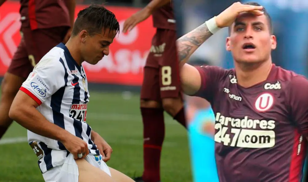 Alexander Succar anotó el 2-0 de Universitario sobre Alianza Lima en el clásico peruano. Foto: composición GLR