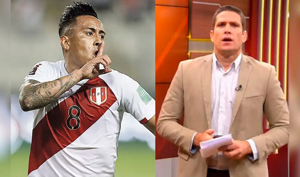 El jugador de la selección llamó al conductor de "El deportivo" para recriminarle sus comentarios. Foto: composición LR/FPF/ATV