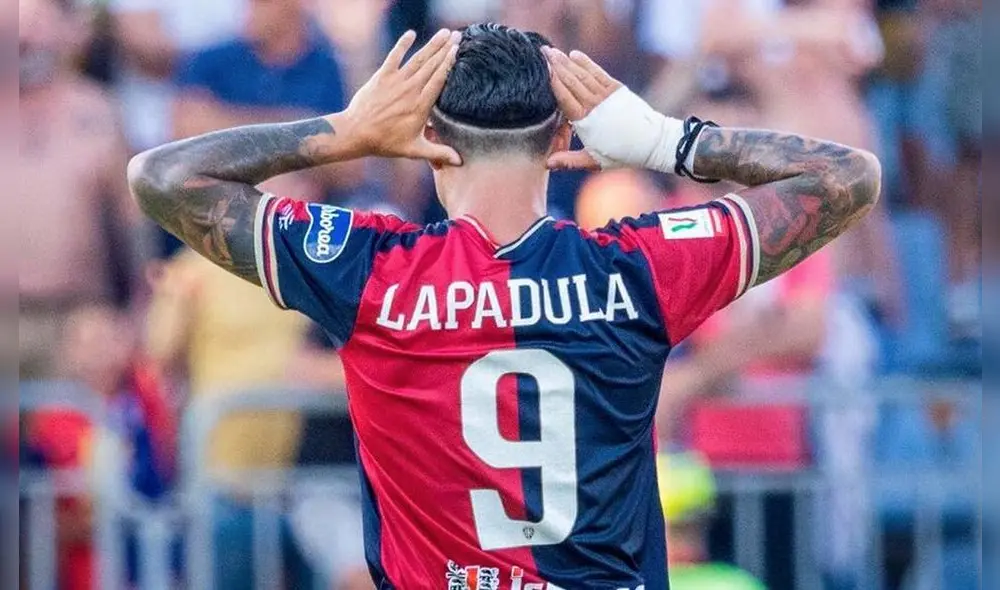 Gianluca Lapadula fichó por el Cagliari procedente del Benevento. Foto: Cagliari