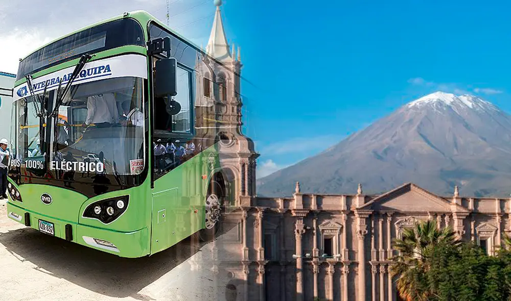 MPA: un bus eléctrico de Arequipa operará en la tercera semana de setiembre. Foto: composición Fabrizio Oviedo/LR/TVPerú MPA: un bus eléctrico de Arequipa operará en la tercera semana de setiembre. Foto: composición Fabrizio Oviedo/LR/TVPerú