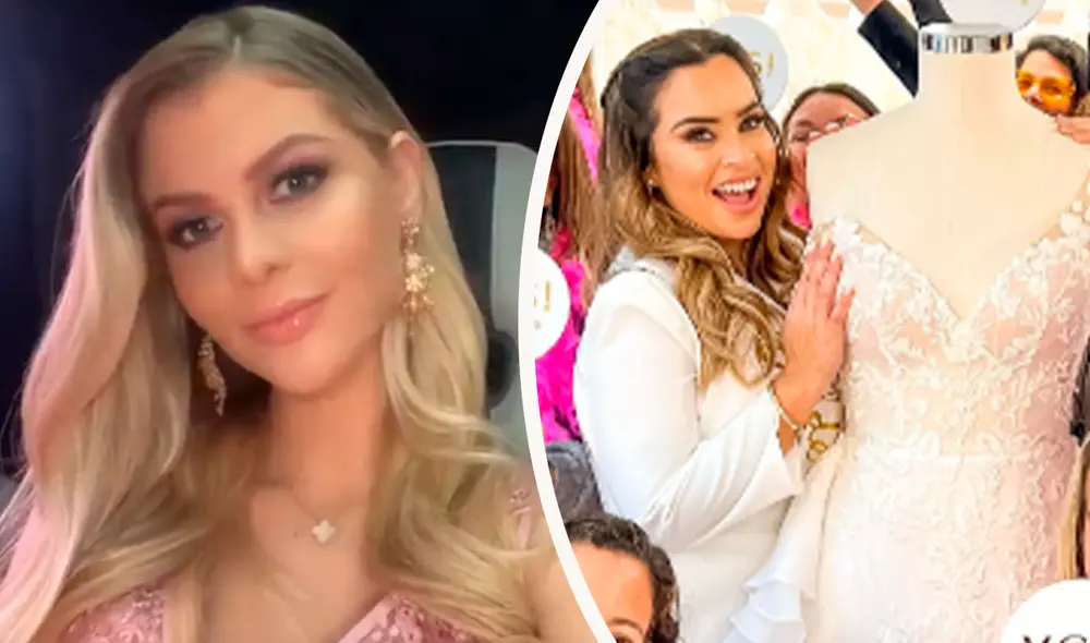 Brunella Horna se prepara para asistir a la boda de Ethel Pozo y Julián Alexander. Foto: composición/Ethel Pozo/Brunella Horna/Instagram