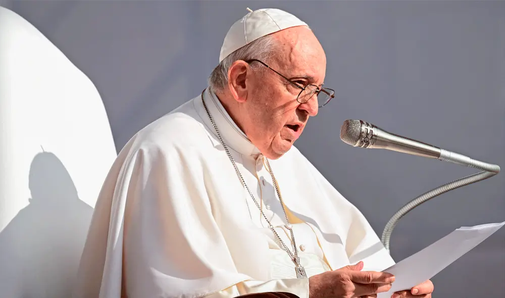 “Los riesgos para las personas y el planeta son cada vez mayores", expresó el papa Francisco. Foto: AFP “Los riesgos para las personas y el planeta son cada vez mayores", expresó el papa Francisco. Foto: AFP