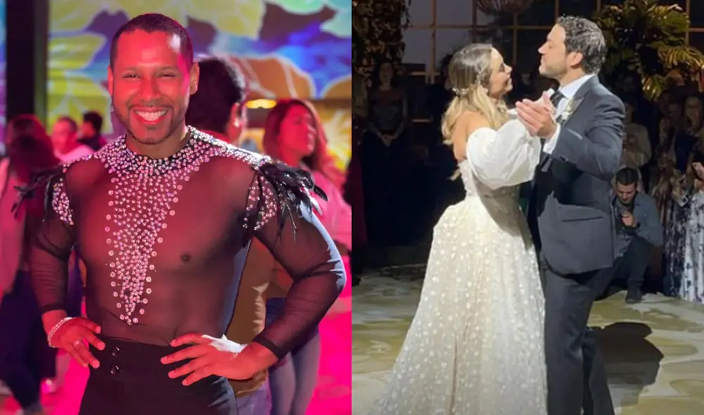 Edson Dávila 'Giselo' fue uno de los invitados más resaltantes de la boda entre Ethel Pozo y Julián Alexander. Foto: composición LR/Edson Dávila/Instagram