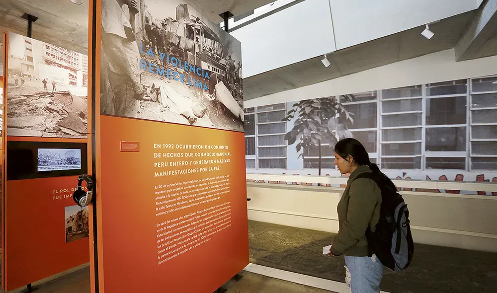 El LUM es un museo dedicado a recordar lo sucedido en el Perú entre 1980 y 2000. Foto: La República El LUM es un museo dedicado a recordar lo sucedido en el Perú entre 1980 y 2000. Foto: La República
